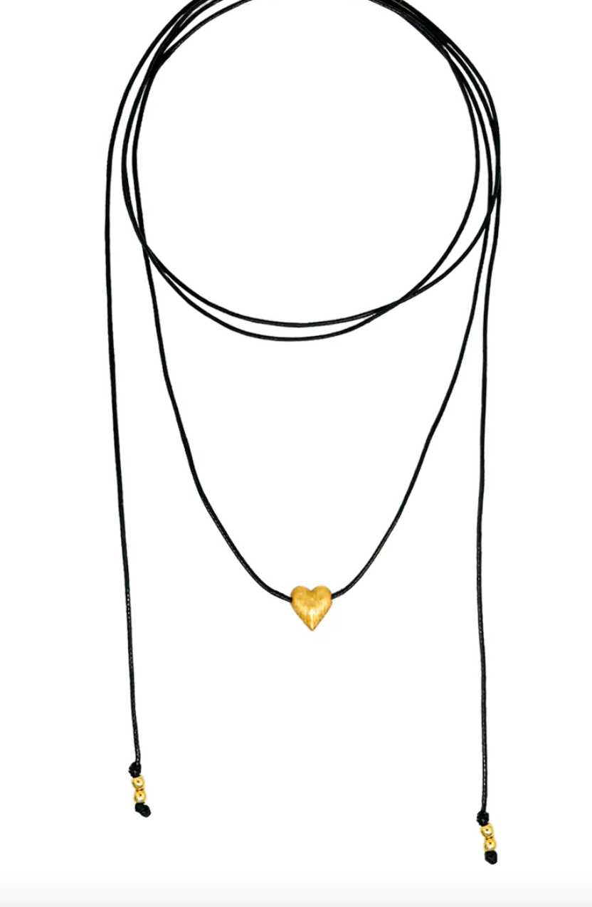 Cuerito Mini Corazón Oro