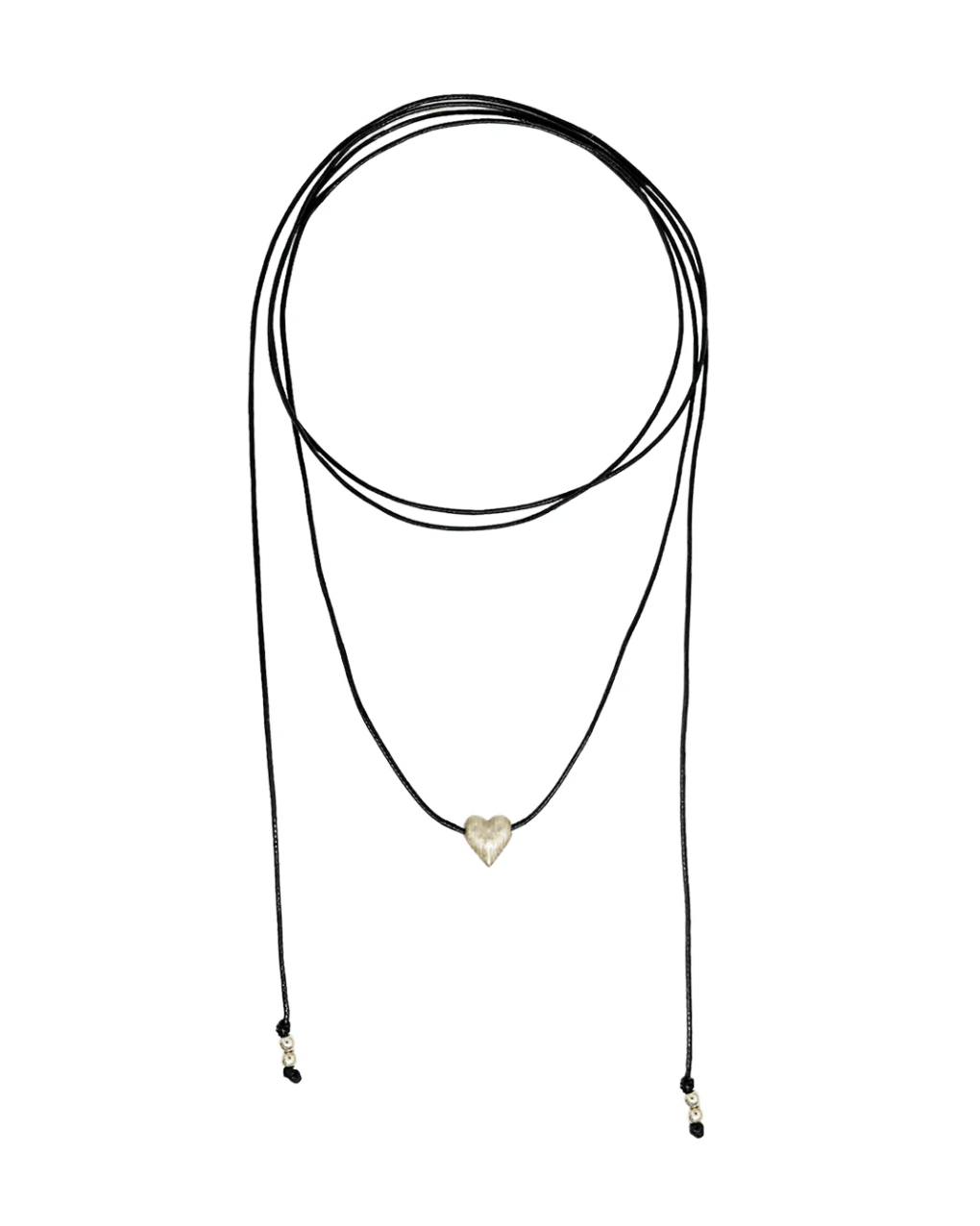 Cuerito Mini Corazón Plata