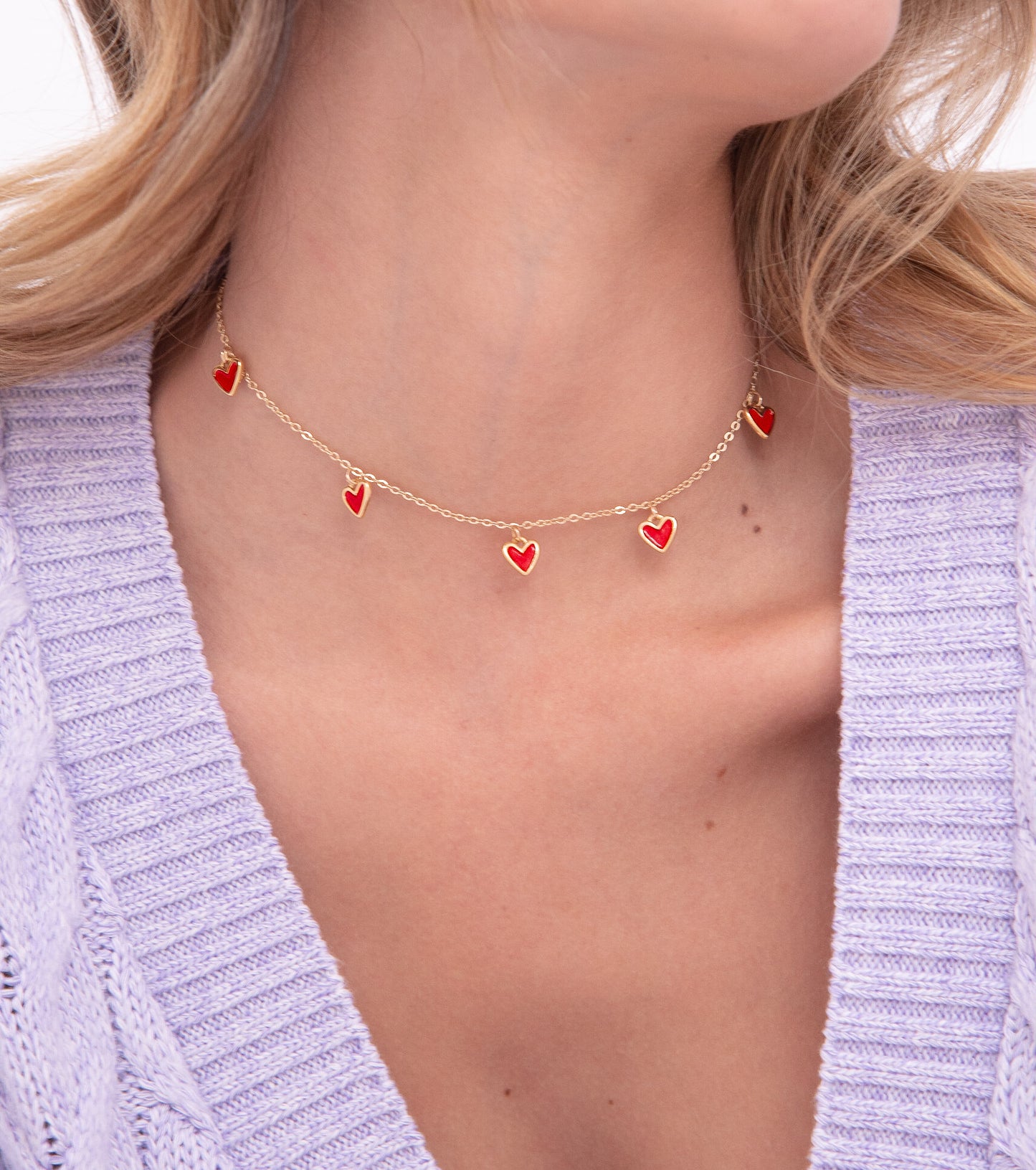 CADENA ALL YOU NEED IS LOVE RED