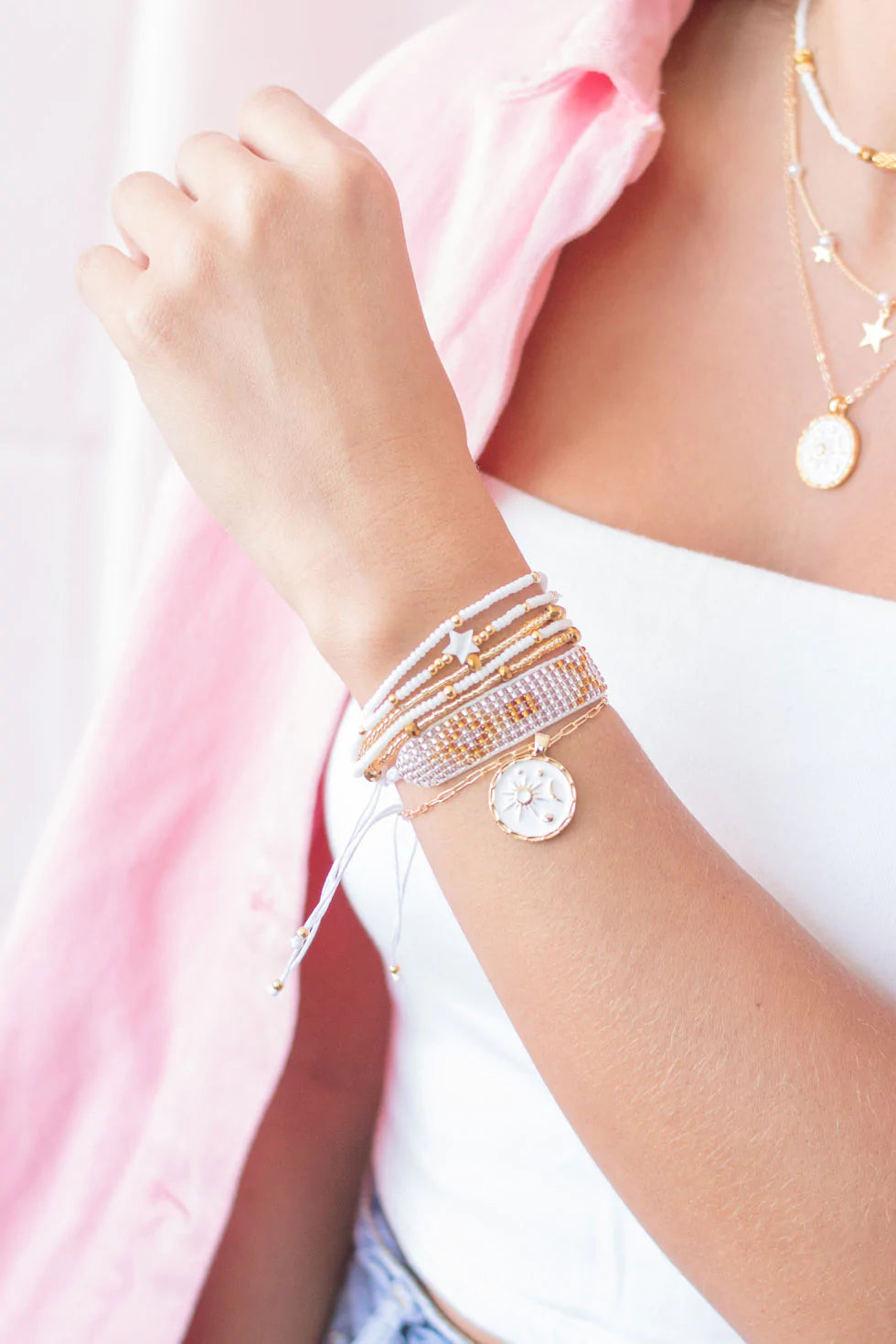 PACK PULSERAS SOL Y LUNA