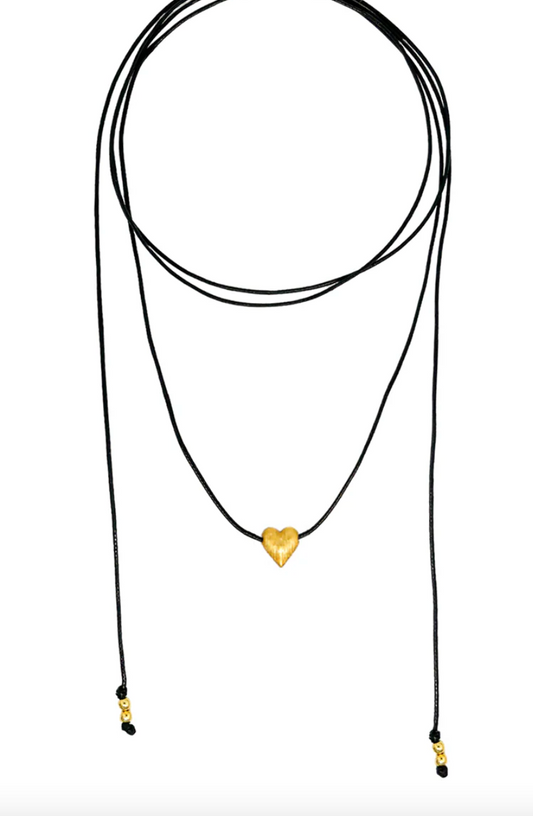 Cuerito Mini Corazón Oro
