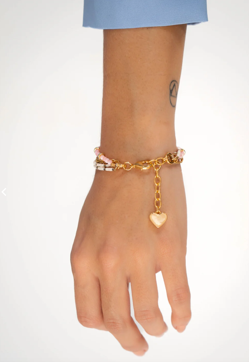 Pulsera Broche Corazón