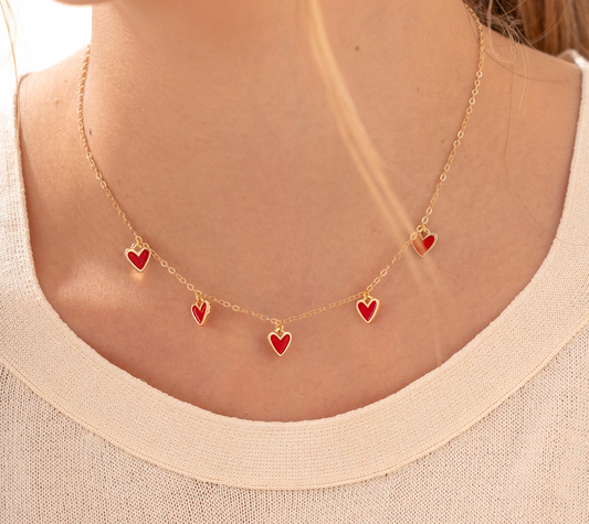 CADENA ALL YOU NEED IS LOVE RED