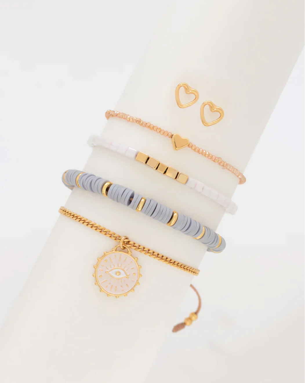 Set Pulseras LET YOUR HEART SING + aros de regalo