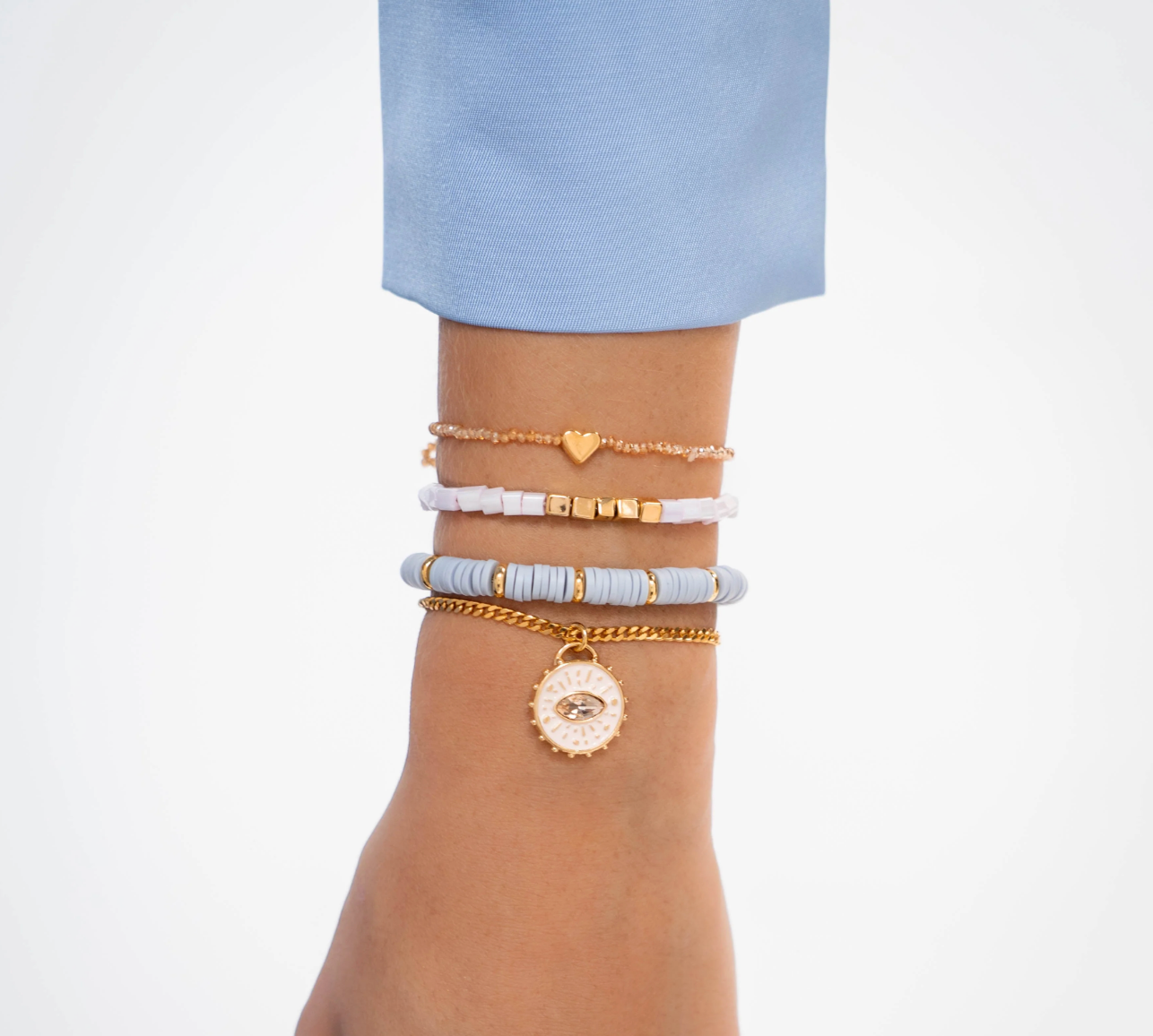 Set Pulseras LET YOUR HEART SING + aros de regalo