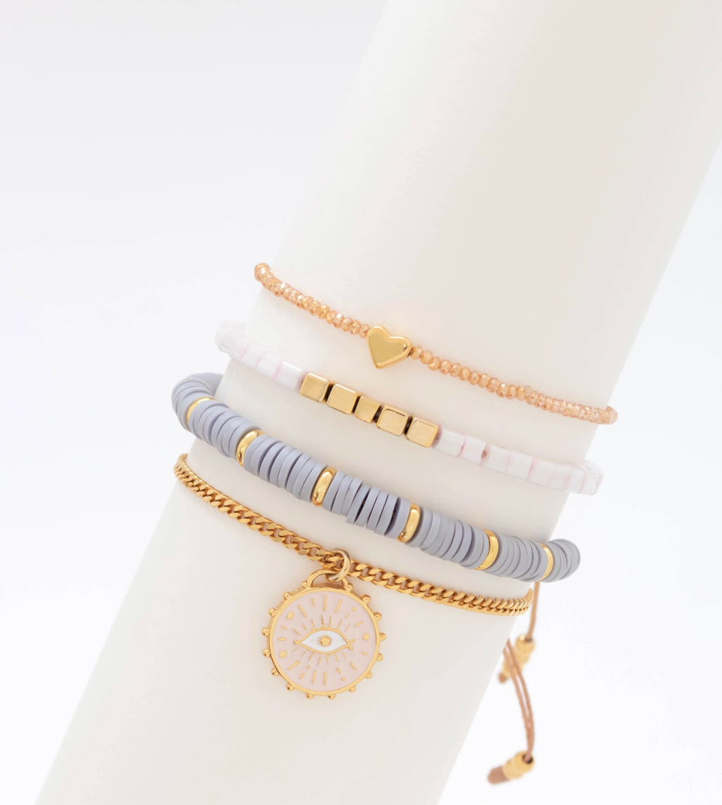 Set Pulseras LET YOUR HEART SING + aros de regalo