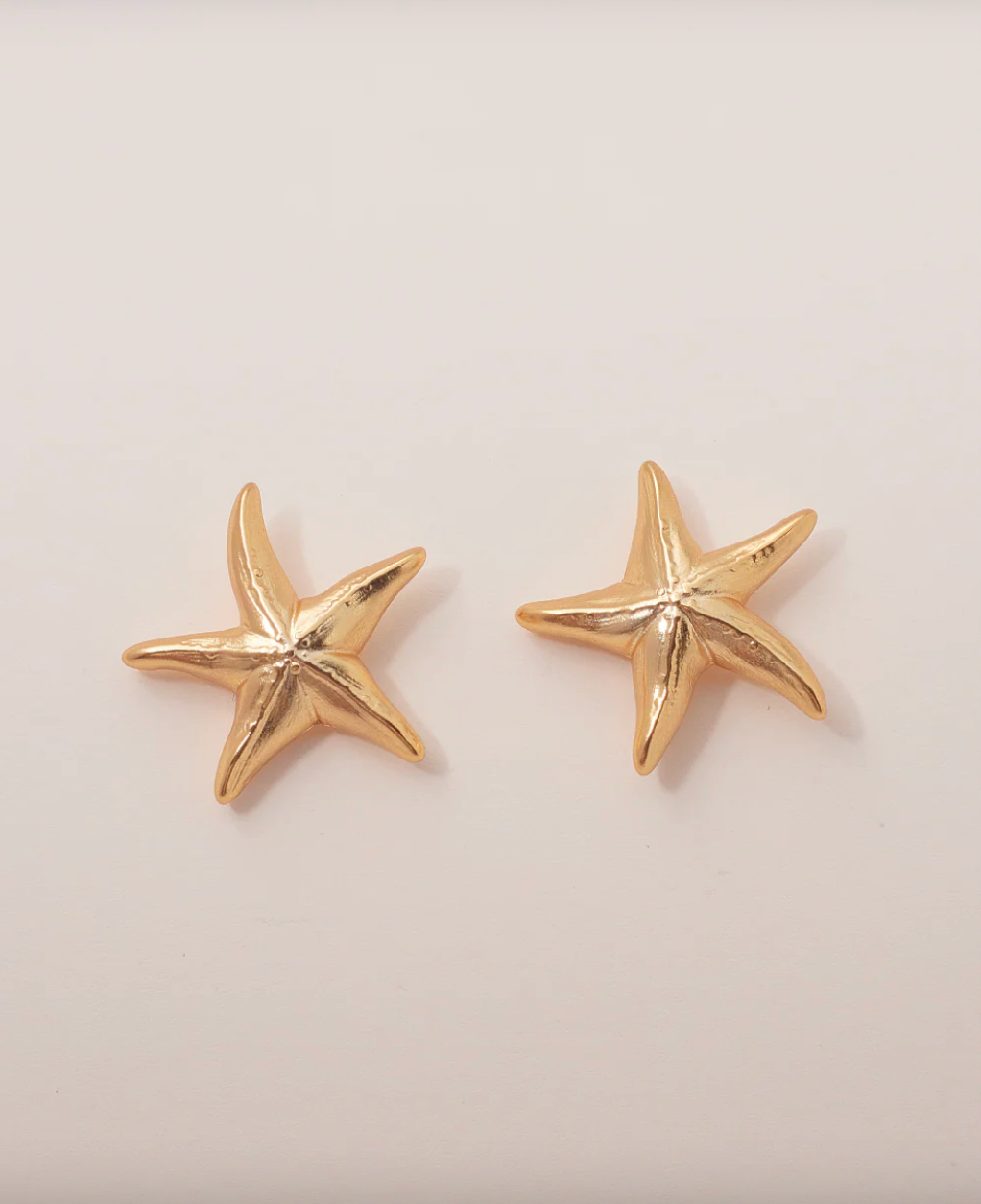Aros Estrella de Mar Oro