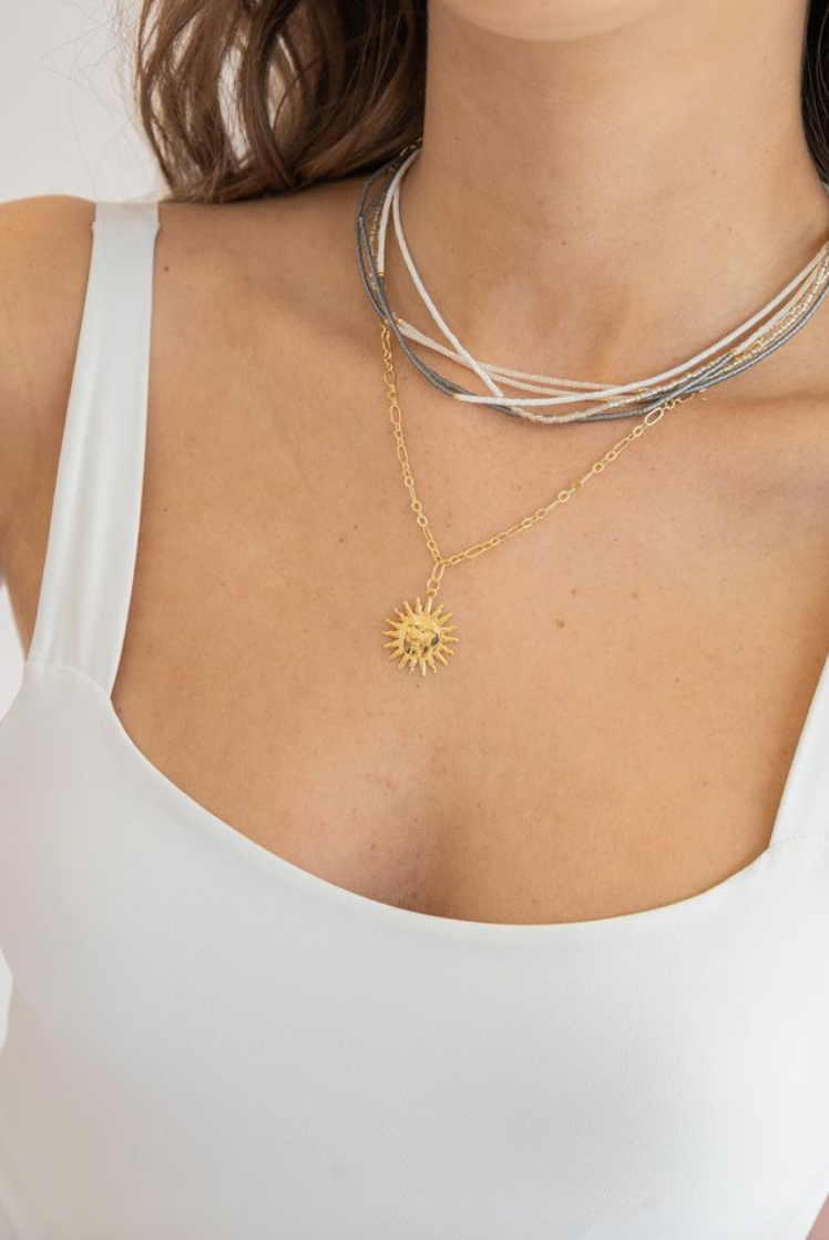 Collar Gris Sol