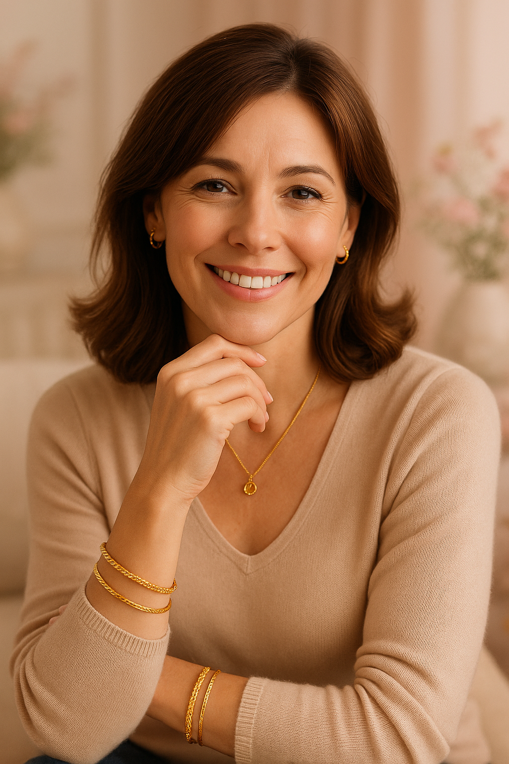 PULSERA ENTORCHADA ORO