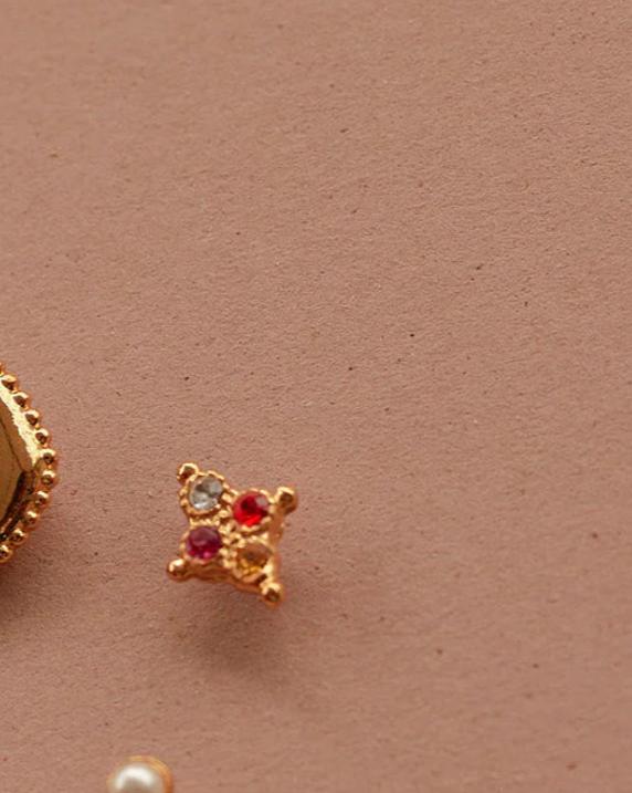 MINI ARO ESTRELLA FUGAZ GOLD